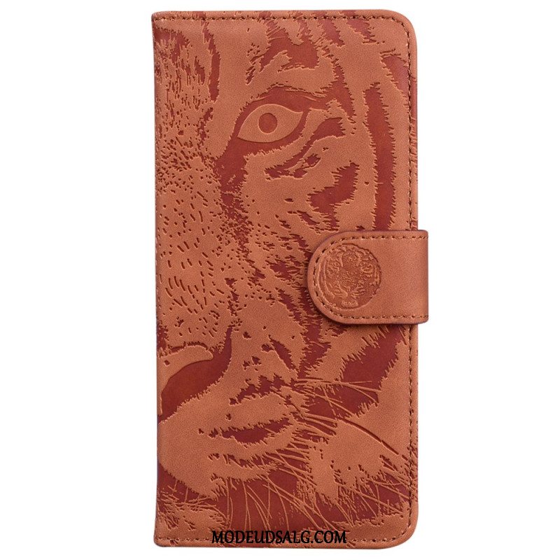 Flip Cover Til Oppo Reno 12f 5g Tigerfodspor