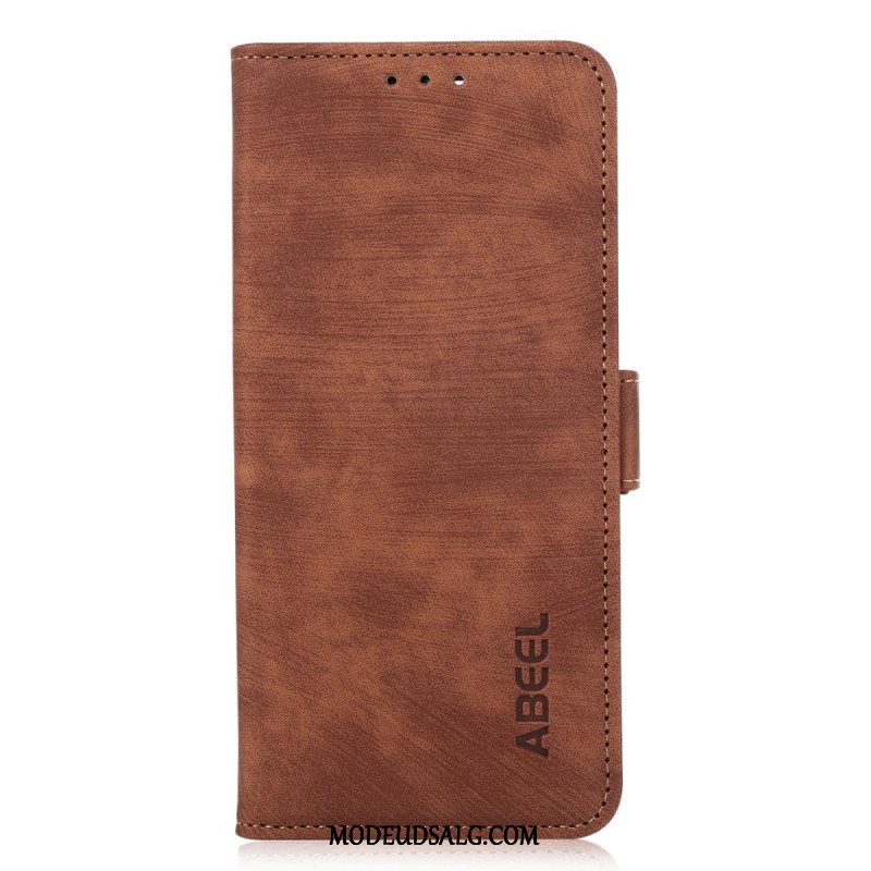 Flip Cover Til Samsung Galaxy A15 Abeel Retro Tekstur