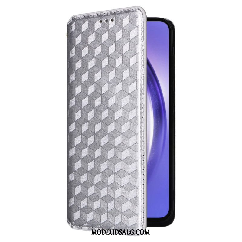 Flip Cover Til Samsung Galaxy A55 5g 3d Diamanter