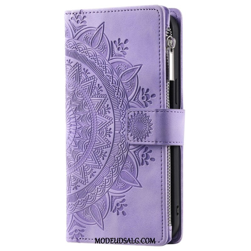 Flip Cover Til Samsung Galaxy S24 Fe Mandala Ruskindseffekt