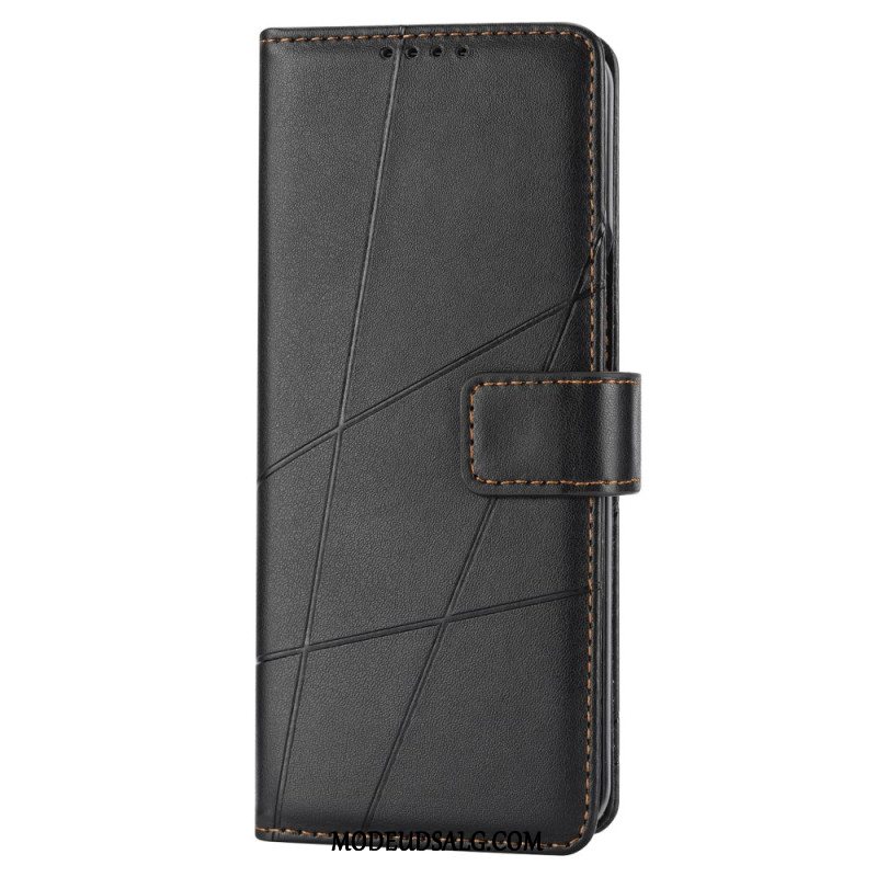 Flip Cover Til Samsung Galaxy Z Fold 6 Strap Lines