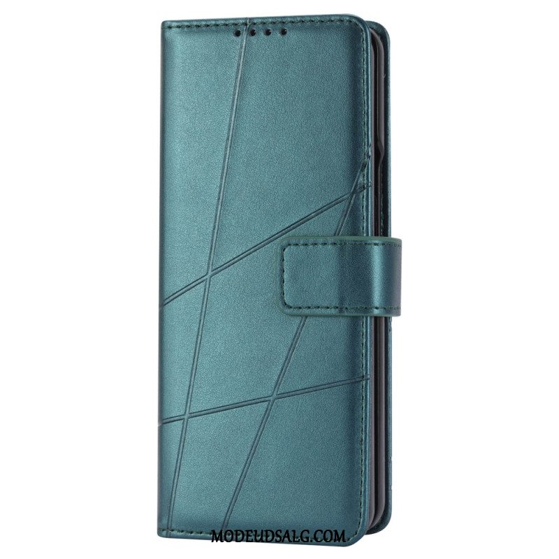 Flip Cover Til Samsung Galaxy Z Fold 6 Strap Lines