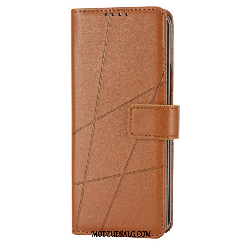 Flip Cover Til Samsung Galaxy Z Fold 6 Strap Lines