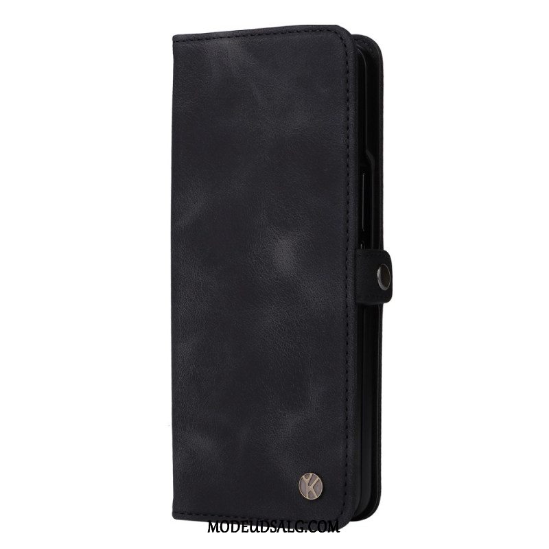 Flip Cover Til Samsung Galaxy Z Fold 6 Vintage Yikatu