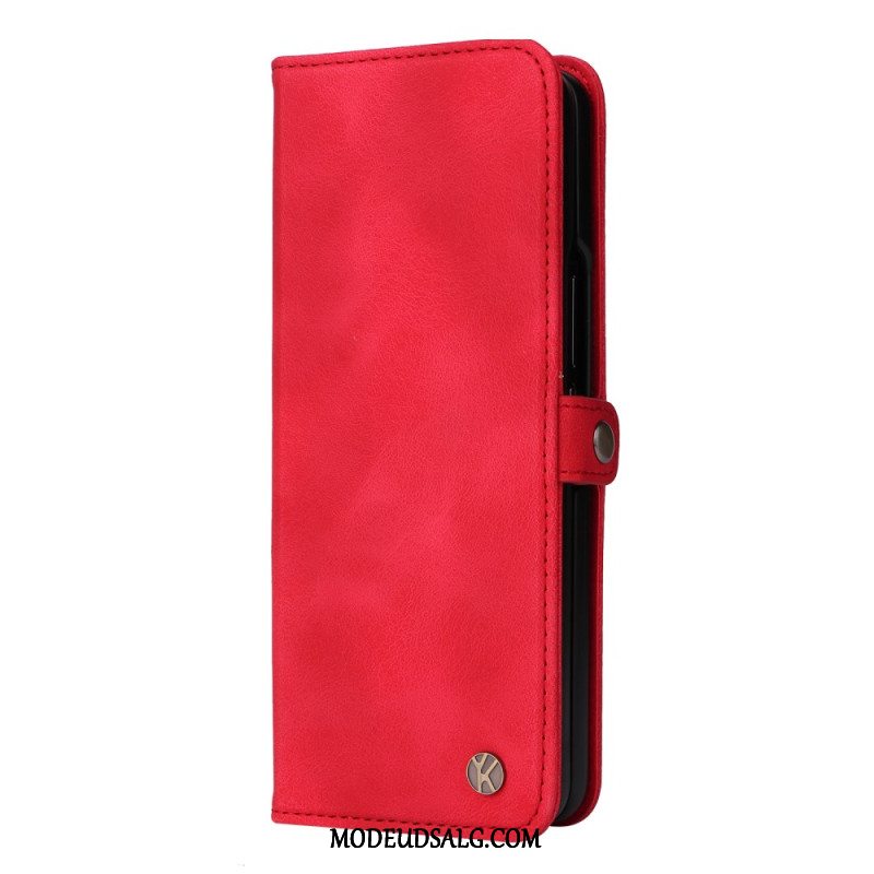 Flip Cover Til Samsung Galaxy Z Fold 6 Vintage Yikatu