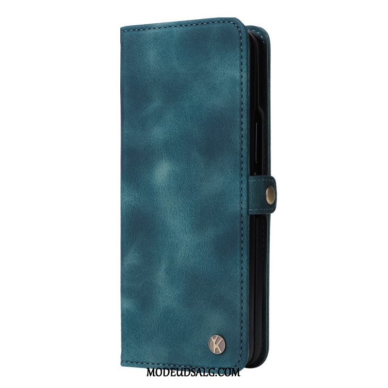 Flip Cover Til Samsung Galaxy Z Fold 6 Vintage Yikatu