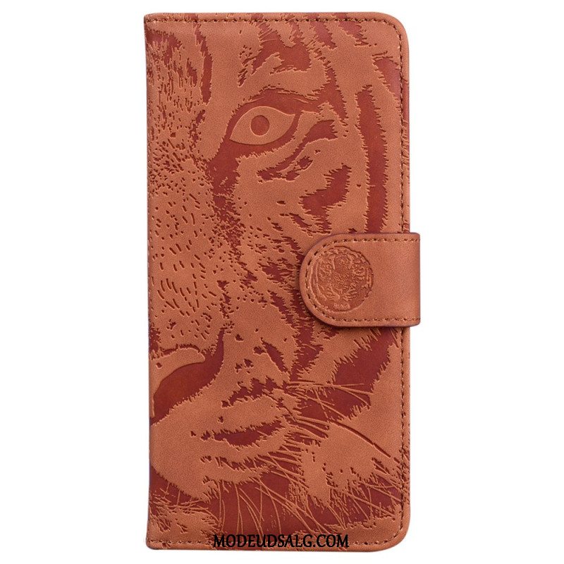 Flip Cover Til Sony Xperia 10 Vi Tiger Footprint