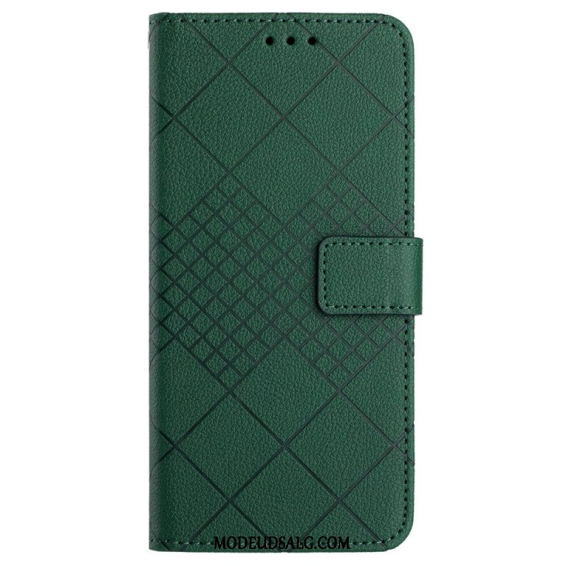 Flip Cover Til Xiaomi 14 Ultra Remmønster