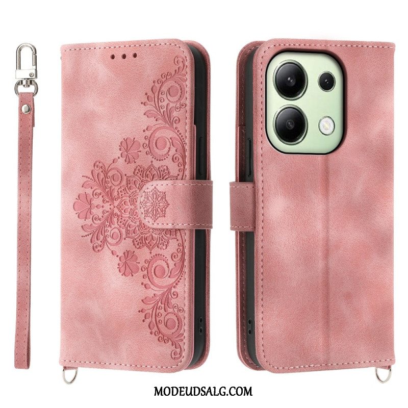 Flip Cover Til Xiaomi Redmi Note 13 4g Blonde Strappy Style