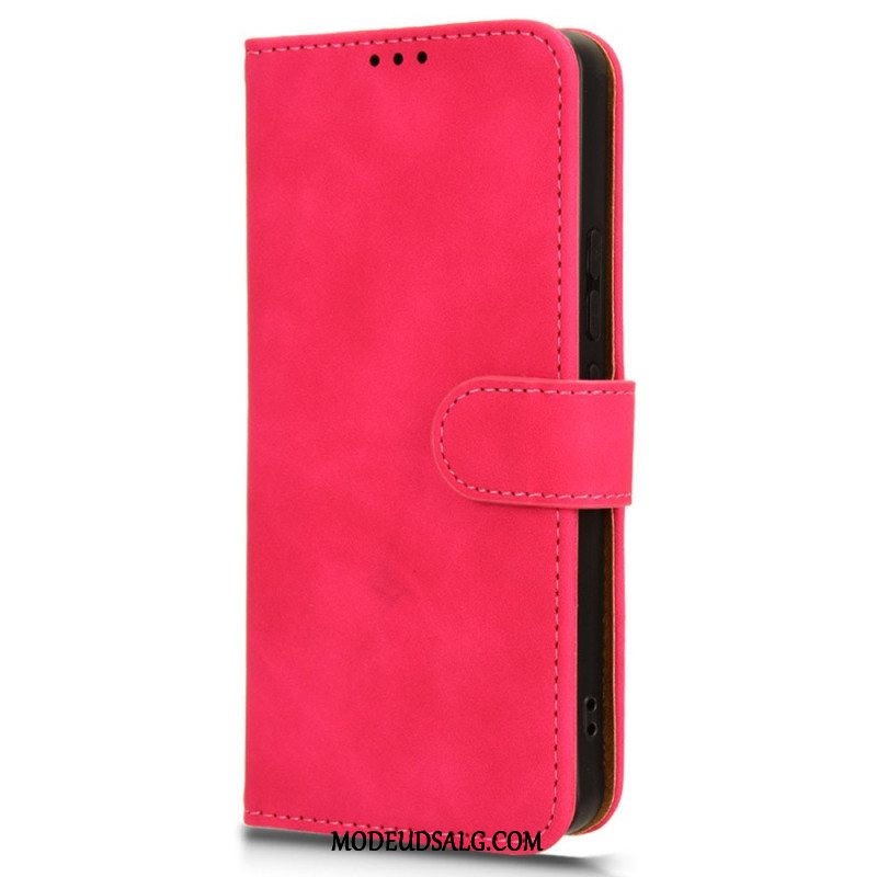 Flip Cover Til Xiaomi Redmi Note 13 5g Ruskindseffekt