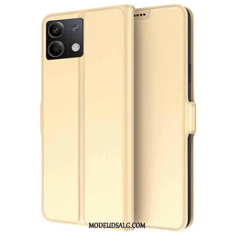 Flip Cover Til Xiaomi Redmi Note 13 5g Ultra Fin