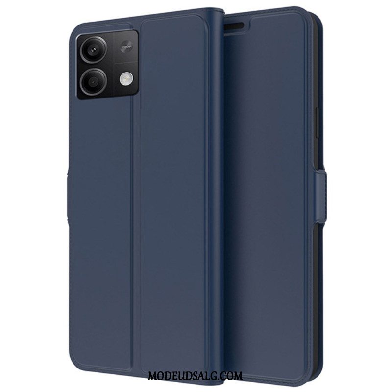 Flip Cover Til Xiaomi Redmi Note 13 5g Ultra Fin