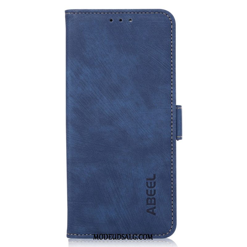 Flip Cover Til Xiaomi Redmi Note 13 Pro 4g Abeel Vintage Læderstil