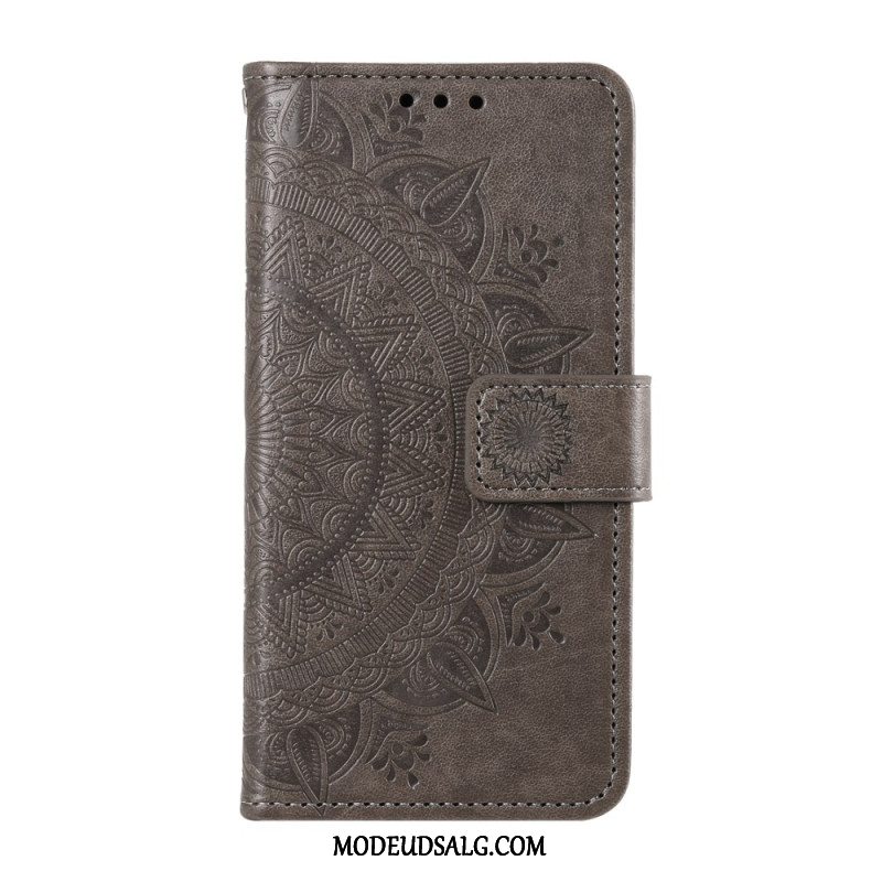 Flip Cover Til Xiaomi Redmi Note 13 Pro 5g Mandala Sol Med Rem