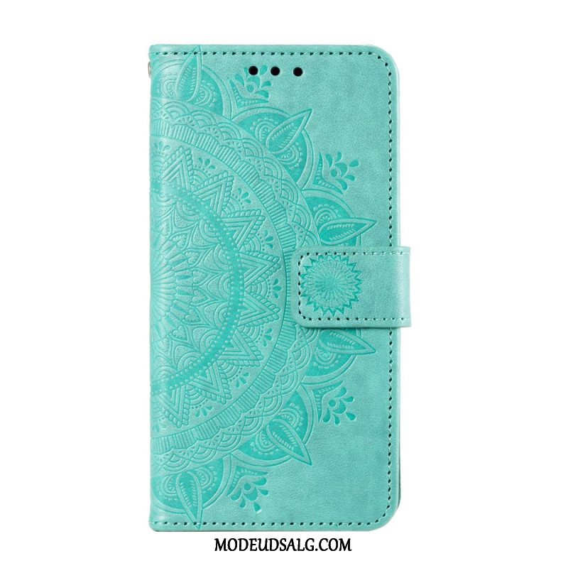 Flip Cover Til Xiaomi Redmi Note 13 Pro 5g Mandala Sol Med Rem