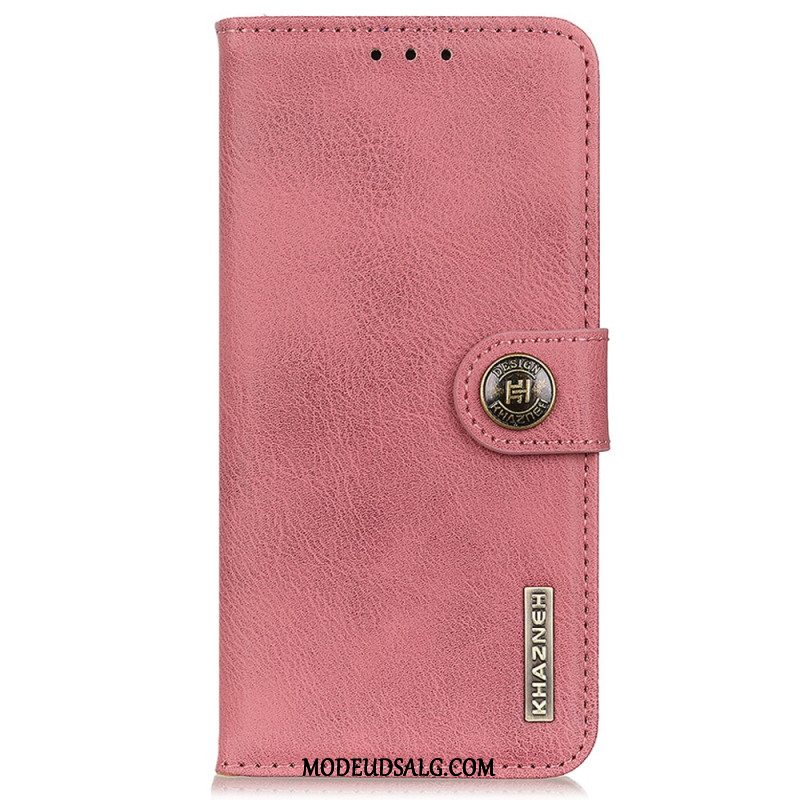 Flip Cover Til Xiaomi Redmi Note 13 Pro 5g Retro Khazneh