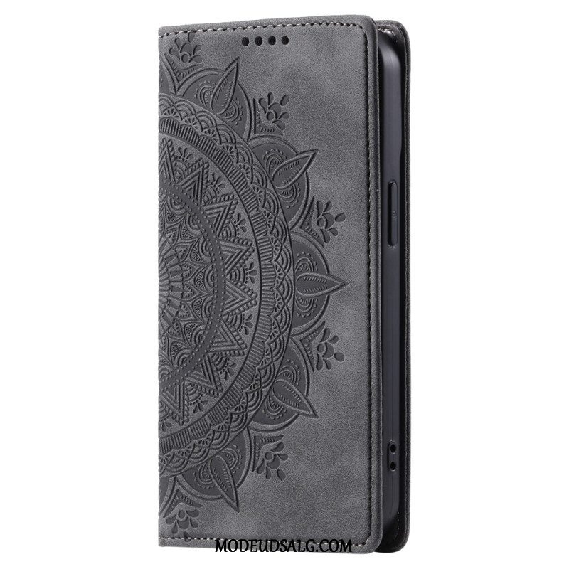 Flip Cover Til Xiaomi Redmi Note 13 Pro Plus 5g Mandala Ruskindseffekt