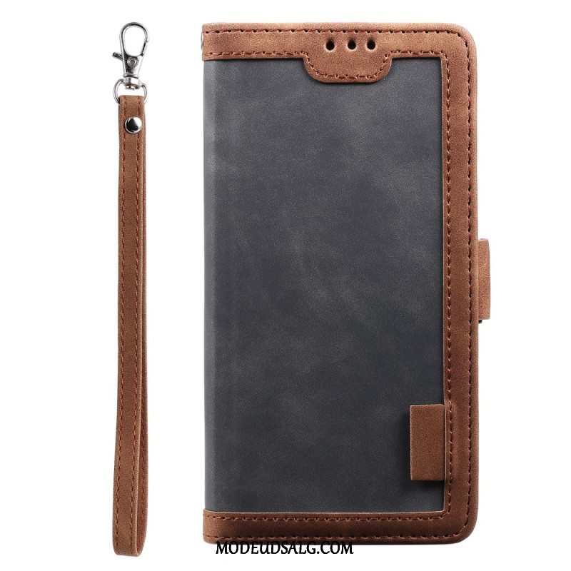 Flip Cover Til iPhone 16 Plus Vintage Style Protection