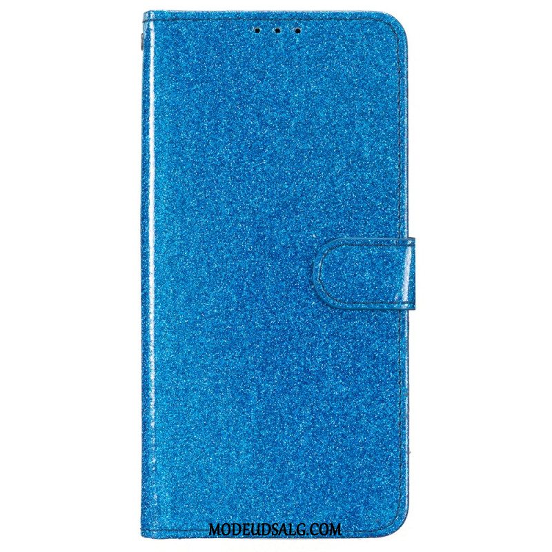 Flip Cover Til iPhone 16 Pro Max Glitter