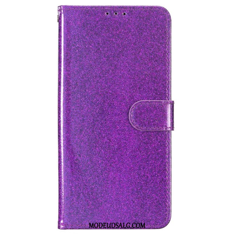 Flip Cover Til iPhone 16 Pro Max Glitter