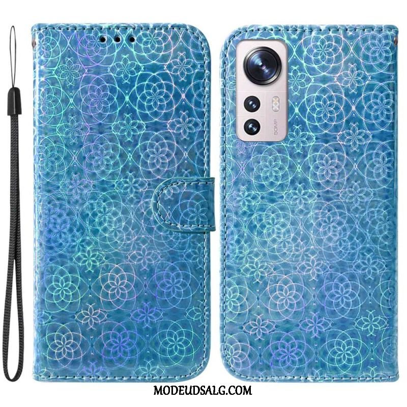 Flip Cover Xiaomi 12 / 12X Disco-stil