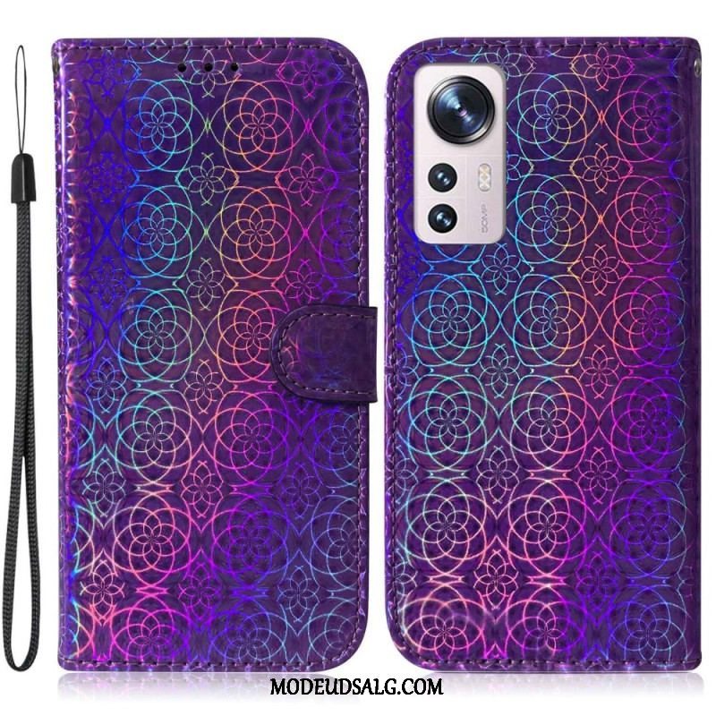 Flip Cover Xiaomi 12 / 12X Disco-stil