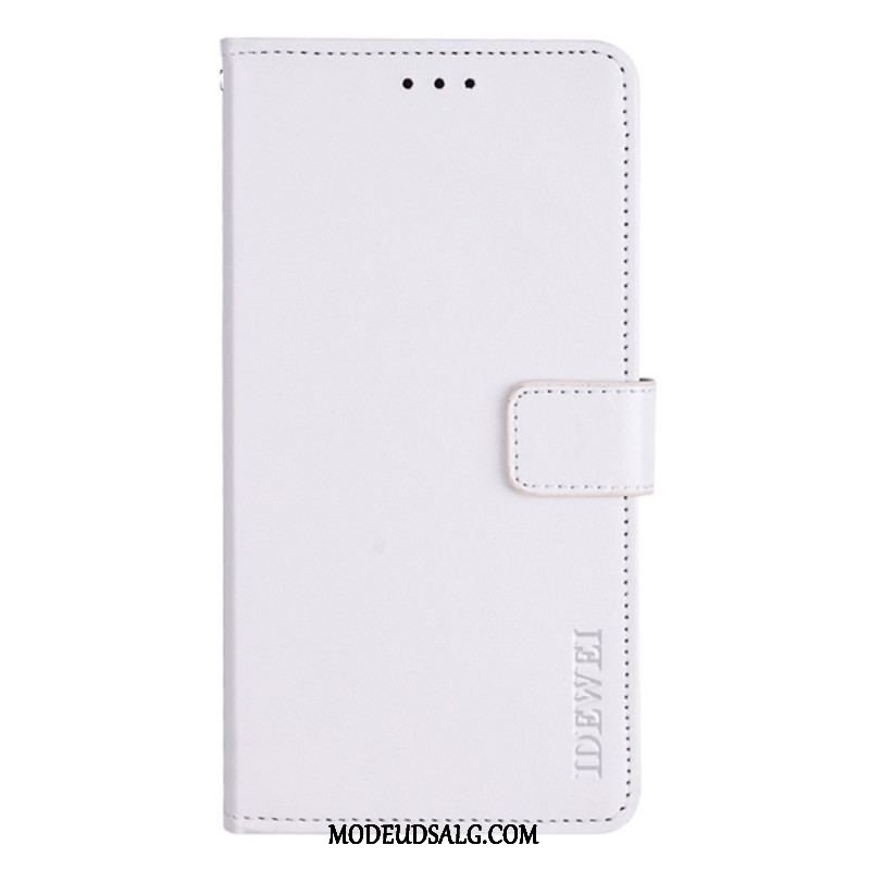 Flip Cover Xiaomi 12 / 12X Imiteret Læder Idewei