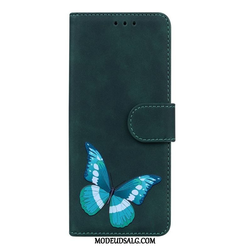 Flip Cover Xiaomi 12 Pro Skin-touch Butterfly