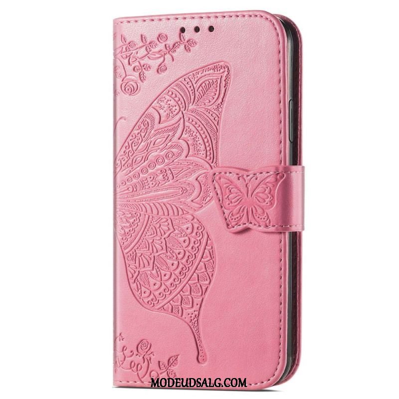 Flip Cover Xiaomi 12T / 12T Pro Barok Sommerfugl