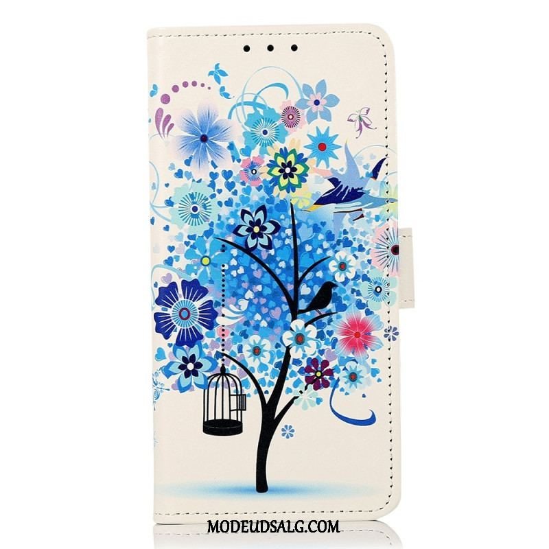 Flip Cover Xiaomi 12T / 12T Pro Blomstrende Træ