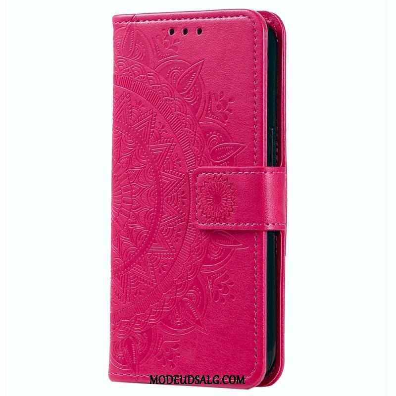 Flip Cover Xiaomi 12T / 12T Pro Mandala Sun Med Snor