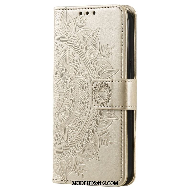 Flip Cover Xiaomi 12T / 12T Pro Mandala Sun Med Snor