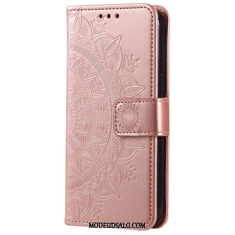 Flip Cover Xiaomi 12T / 12T Pro Mandala Sun Med Snor