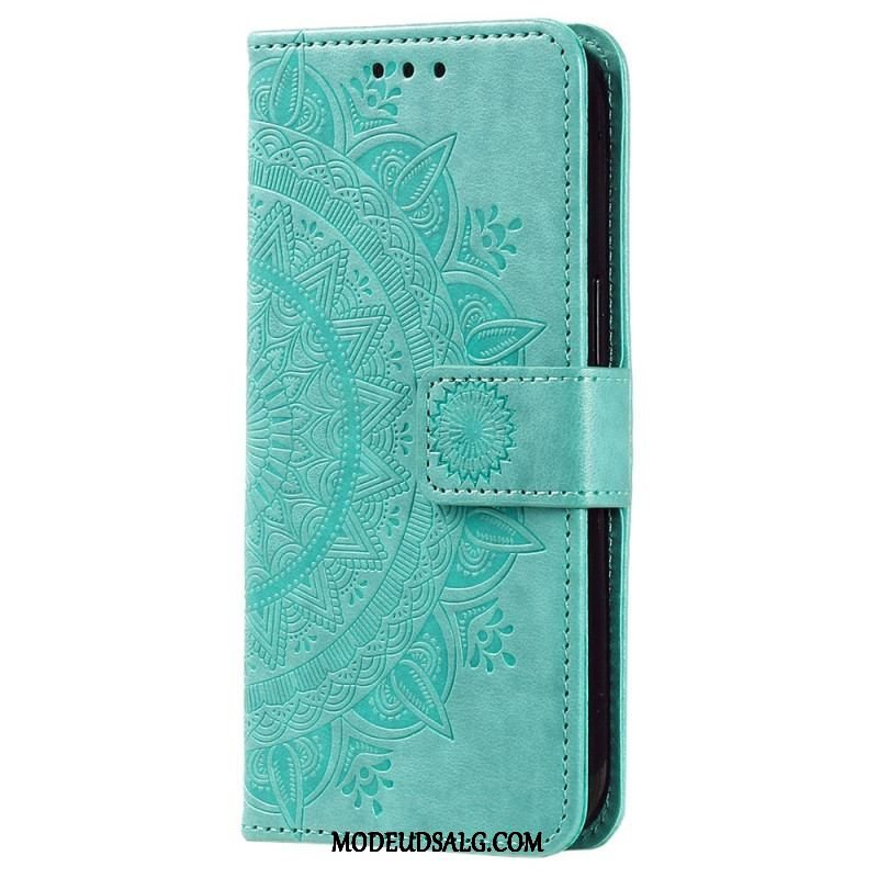 Flip Cover Xiaomi 12T / 12T Pro Mandala Sun Med Snor