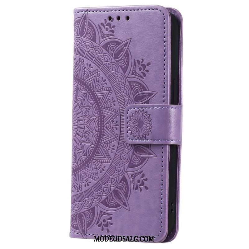 Flip Cover Xiaomi 12T / 12T Pro Mandala Sun Med Snor