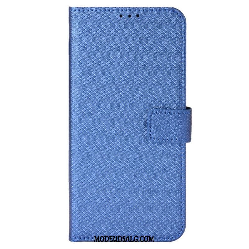 Flip Cover Xiaomi 12T / 12T Pro Med Snor Imiteret Læderrem