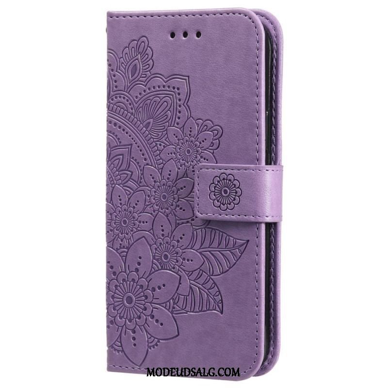 Flip Cover Xiaomi 12T / 12T Pro Med Snor Strappy Mandala