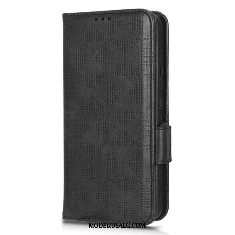 Flip Cover Xiaomi 12T / 12T Pro Retro Stil Trekanter