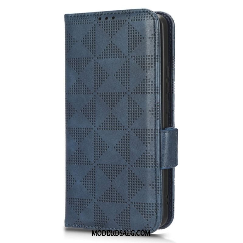 Flip Cover Xiaomi 12T / 12T Pro Retro Stil Trekanter