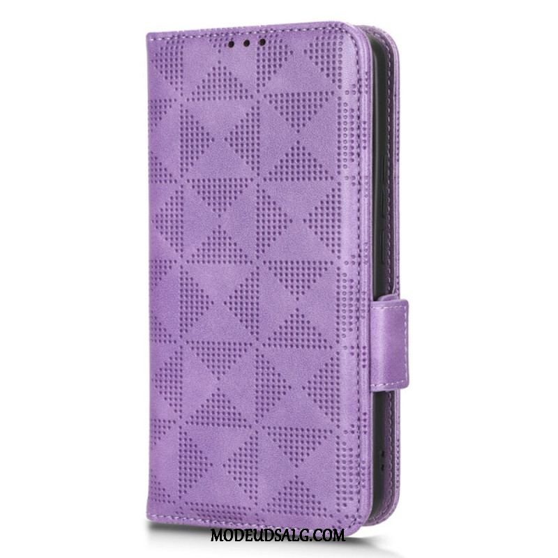 Flip Cover Xiaomi 12T / 12T Pro Retro Stil Trekanter