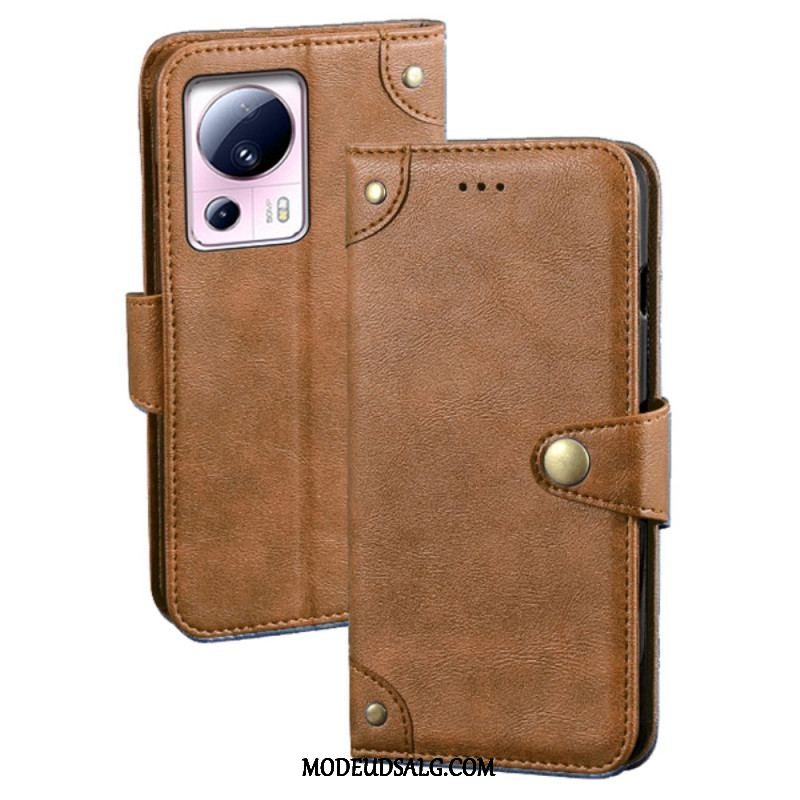 Flip Cover Xiaomi 13 Lite Vintage Idewei