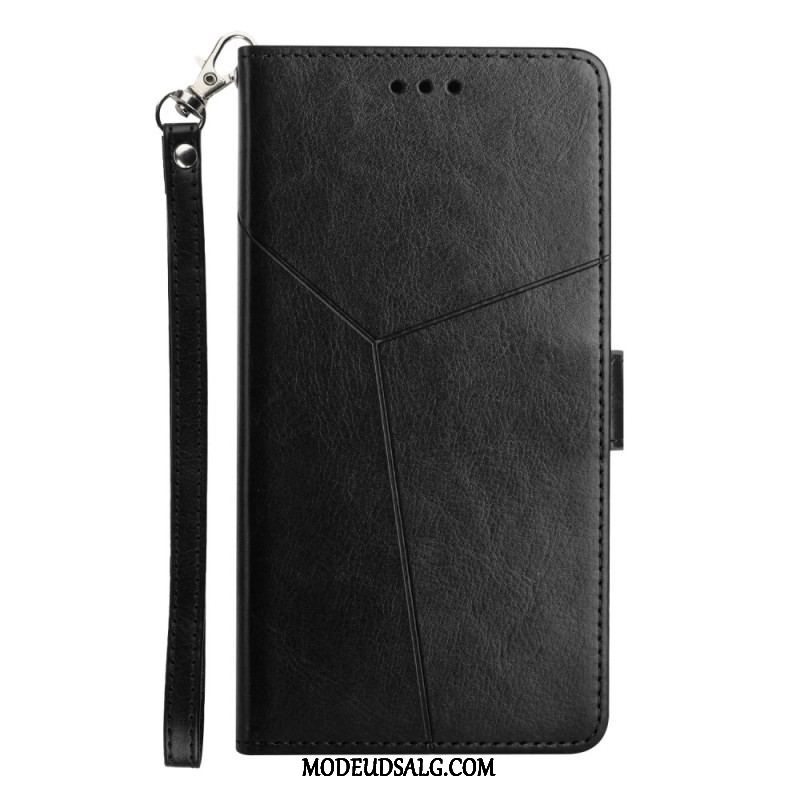 Flip Cover Xiaomi 13 Med Snor Y Strappy Design