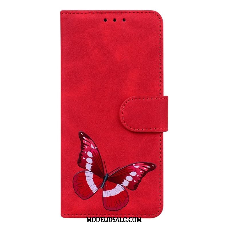 Flip Cover Xiaomi 13 Pro Sommerfugle Design