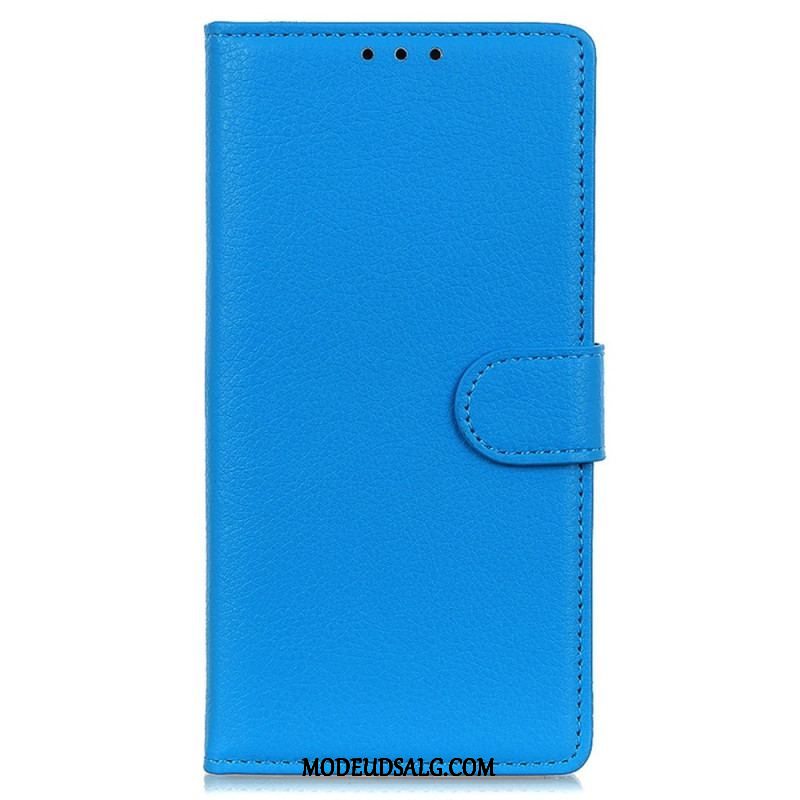 Flip Cover Xiaomi 13 Pro Traditionelt Imiteret Læder