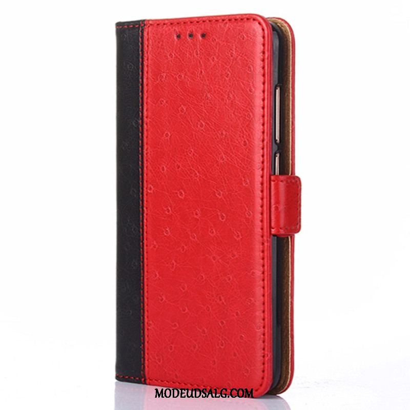 Flip Cover Xiaomi 13 Struds Hudtekstur