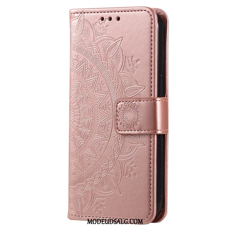 Flip Cover Xiaomi 14 Mandala Sol Med Rem