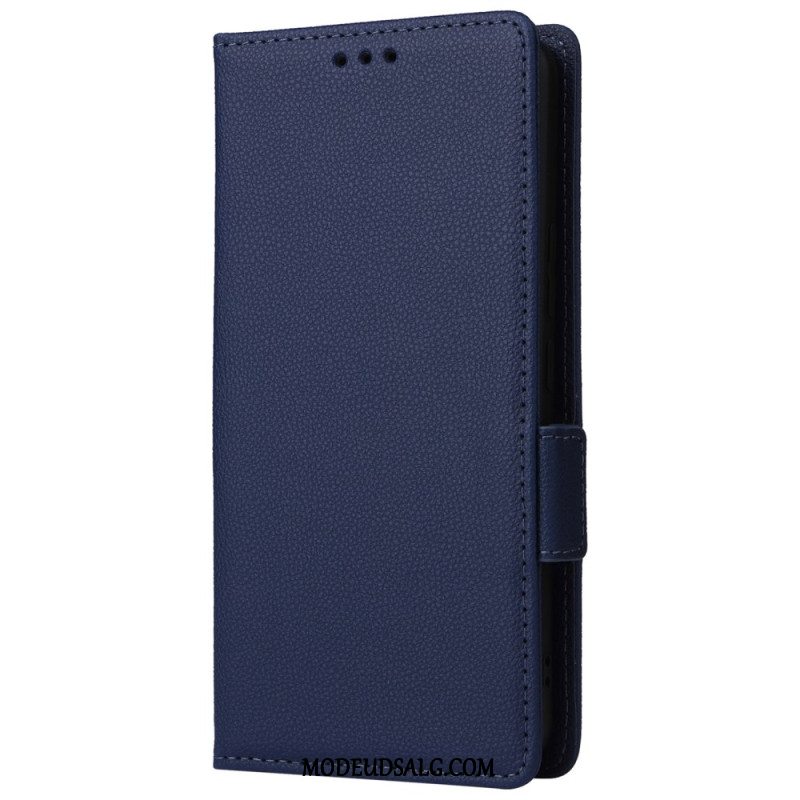 Flip Cover Xiaomi 14 Ultra Dobbelt Remspænde