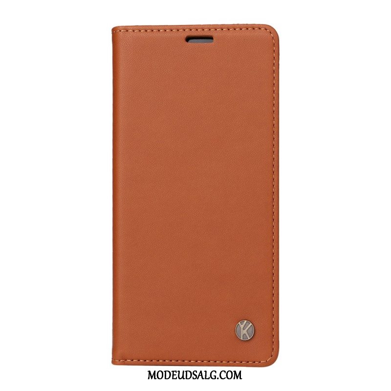 Flip Cover Xiaomi 14 Ultra Yikatu Lædereffekt