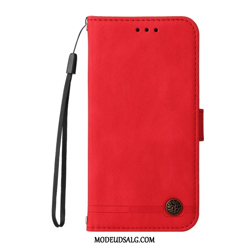 Flip Cover Xiaomi 14t Pro Nitte Ruskindseffekt