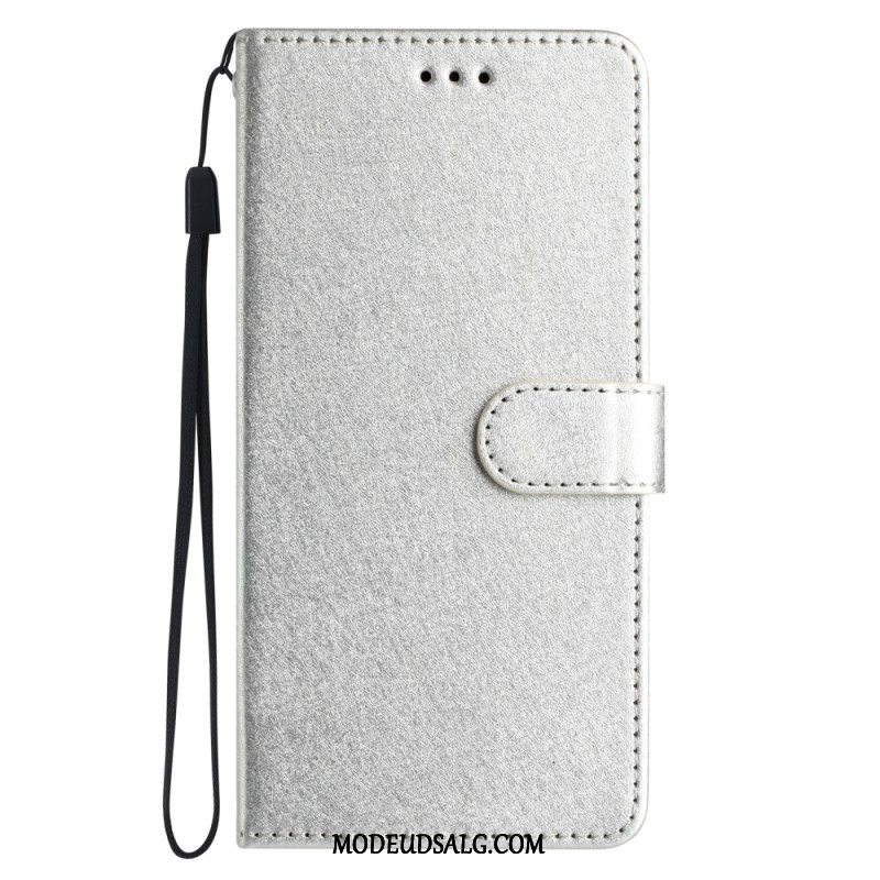 Flip Cover Xiaomi 14t Strappy Silk Texture